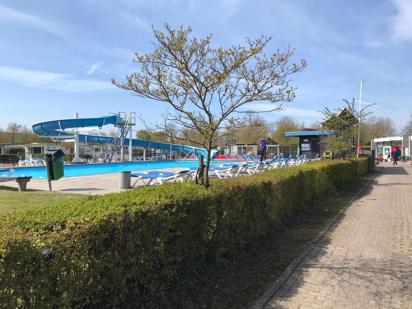 Campingplatz Scheldeoord Zeeland Neben Einem Sandstrand Baarland Luaran gambar