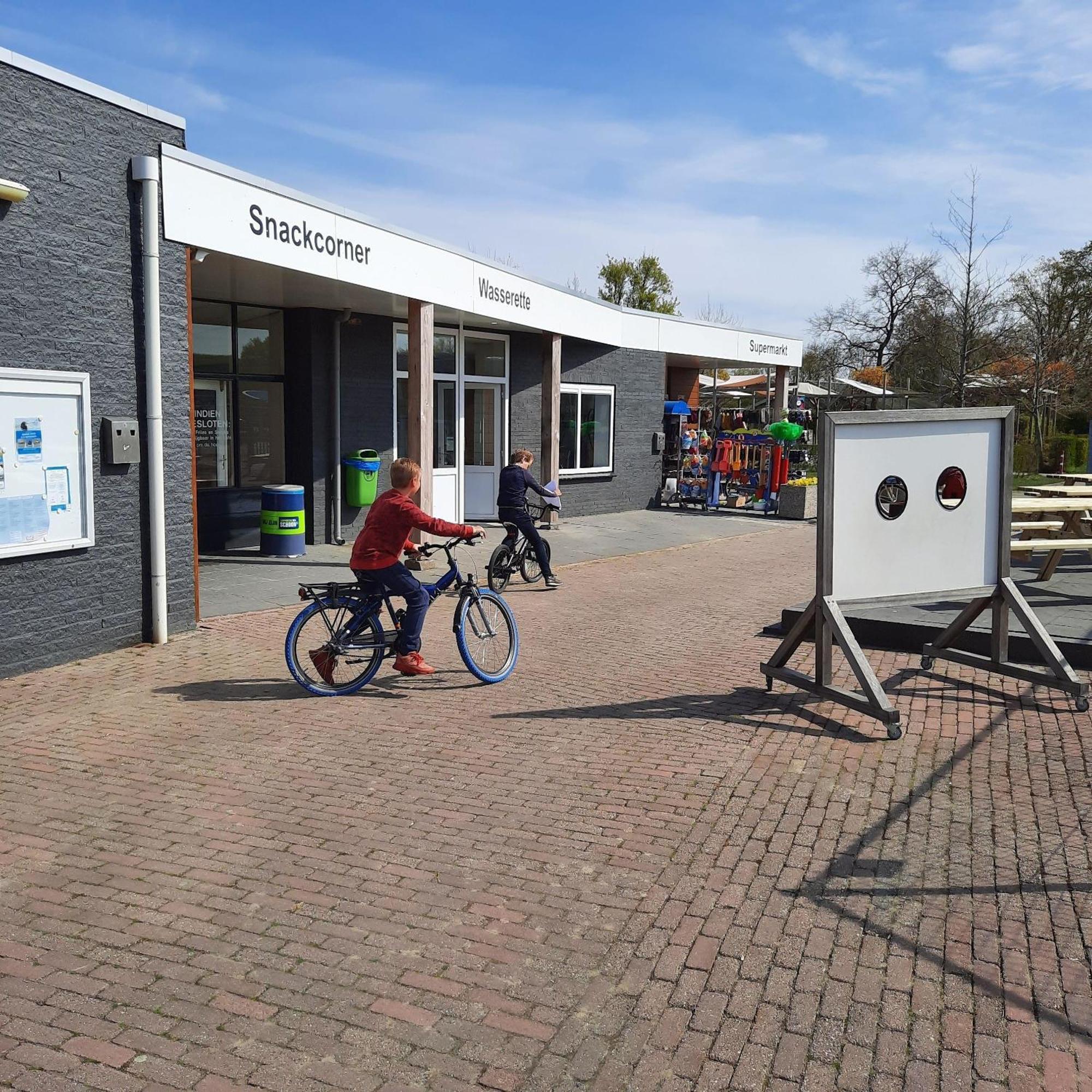 Campingplatz Scheldeoord Zeeland Neben Einem Sandstrand Baarland Luaran gambar